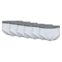 Gildan Men's Underwear Briefs  Multipack  White (6-Pack)  Small
