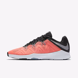 Nike Air Zoom Condition, Cross-training, Female, Adult, Black, Coral, White, Monochromatic