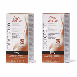 5WV Cinnamon Wella Color Charm Permanent Haircolor - 5WV â pack of 2