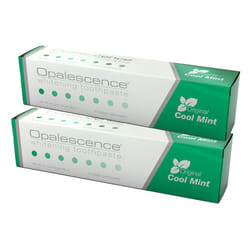 Opalescence Teeth Whitening Toothpaste (Pack of 2) - Cool Mint Original Formula - Oral Care  Gluten-Free - 4.7 Ounce Made by Ultradent.- TP-5166-2