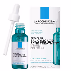 La Roche-Posay Effaclar Salicylic Acid Acne Treatment to Minimize Pores, clear Acne Blemishes and Post Acne Marks