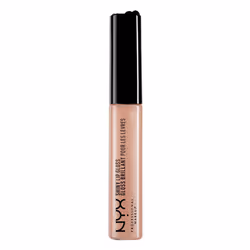 NYX Professional Makeup Mega Shine Lip Gloss  Frosted Beige  0.37 Ounce