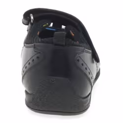 Hush Puppies Childrens Girls Cindy Senior Back To School Shoes - 3.5 UK, Black Leather
