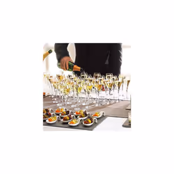 Arcoroc Brio Champagne glass 160ml, without filling mark, 6 Glasses