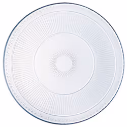 Snack Dish Serving Platter Plate Glass Appetizer Tray Large 32cm