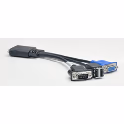 Lenovo 00Y8366, VGA, Black, Male, Male, for NeXtScale nx360 M4 5455
