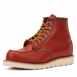) Red Wing Shoes Heritage Work 6inch Moc Active Oro Russet Men's Brown Boots - Brown, 10 (Adults'