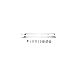 Topeak Extra Long Tubular Rack Bike Mounting Brackets, Silver, 34.5 cm