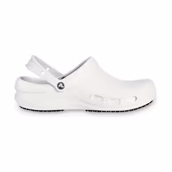 Crocs Unisex Bistro 10075 Work Clogs - 8 UK, White