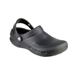 ) Crocs Bistro Thermoplastic Black Clogs - Black, 12 (Adults'