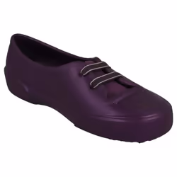 ) Girls Crocs Slip On Flats Nahanijunior - UK 1-2 Child, Grape (Purple