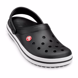 Crocs Crocband Clogs Unisex Black, White - Additional view 5