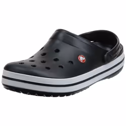 Crocs Unisex Men's and Women's Crocband Clog Black 12 US