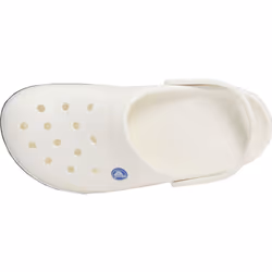 Crocs Unisex-Adult Crocband Clog  White  8 Women/6 Men