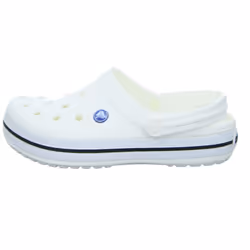 Crocs Unisex Men's and Women's Crocband Clog  White  8 US