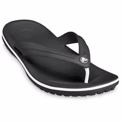 Crocs Crocband Flip, Female, Adult, Flip-flops, Black, Monochromatic, 39 - 40