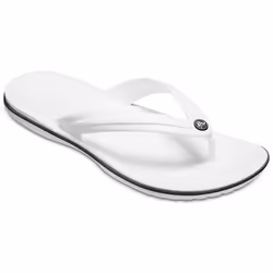 Crocs Crocband Mens Flip Flops - 11 UK, White