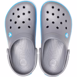 Crocs Unisex-Adult Crocband Clog  Charcoal/Ocean  9 Men/11 Women M US