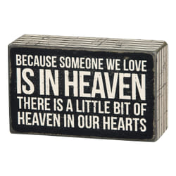 Primitives by Kathy In Our Hearts Box Sign