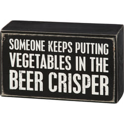 Primitives by Kathy 30443 indoor decorative plaque/sign Wood Black, White