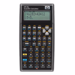 HP 35s Scientific Calculator, Pocket, Scientific, 15 digits, 2 lines, Battery, Black