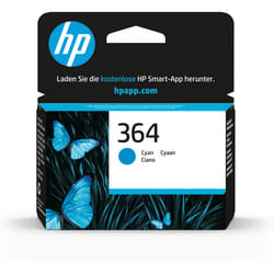 HP 364 Cyan Original Ink Cartridge