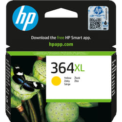 HP 364XL High Yield Yellow Original Ink Cartridge