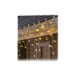 Sylvania 274746 100 Light Stay-Lit Icicle Set, Warm White