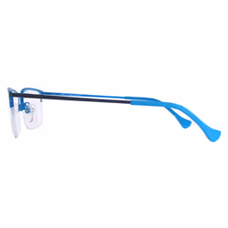 Police Glasses Frames Score 2 VPL290 0KAB Blue Men