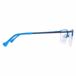 Police Glasses Frames Score 2 VPL290 0KAB Blue Men