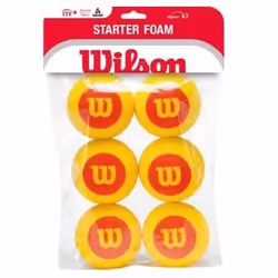 Wilson Starter Foam, Orange, Yellow, 6 pc(s), Unisex