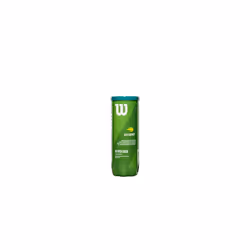 WILSON Youth Tennis Ball - US Open Green Tournament  Single Can (3 Balls)
