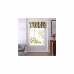 | Stylish Premium Hotel Quality Valance Curtain, Chic Decorative Window Treatment for Home DÃ©cor, Fabric, Pale Yellow