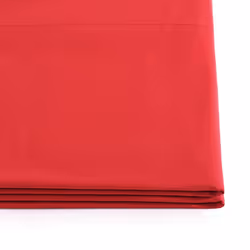 Tommy Hilfiger - Sheet Set  Cotton Percale Bedding with Matching Pillowcases  Crisp & Cool  Solid Home Essentials (Red  Full)