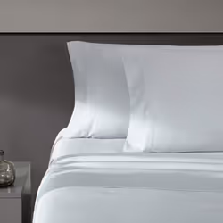 Vera Wang - King Sheet Set Luxury Sateen Cotton Bedding 800 Thread Count Soft & Smooth Home Decor Pale Blue 4 pcs King