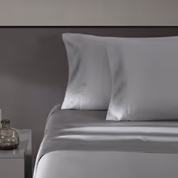 Vera Wang - King Sheet Set Luxury Sateen Cotton Bedding 800 Thread Count Soft & Smooth Home Decor (Steel Grey 4 pcs King)