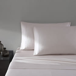 Vera Wang - Queen Sheet Set  Luxury Sateen Cotton Bedding  800 Thread Count  Soft & Smooth Home Decor Rose Quartz  Queen