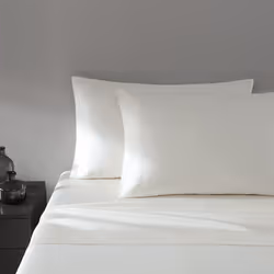 Vera Wang - 4 pieces  Queen Sheet Set  Luxury Sateen Cotton Bedding  800 Thread Count  Soft & Smooth Home Decor Ivory  Queen