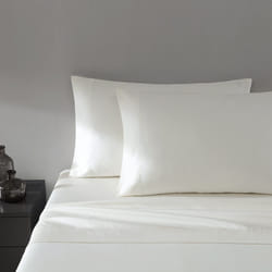 Vera Wang - 4 pieces  Queen Sheet Set  Luxury Sateen Cotton Bedding  800 Thread Count  Soft & Smooth Home Decor Ivory  Queen