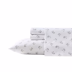Wrangler  Sheet Set  Breathable  Wrinkle Resistant Bedding  Includes Matching Sham  Pillowcases  Floral Home Decor Sketchy D