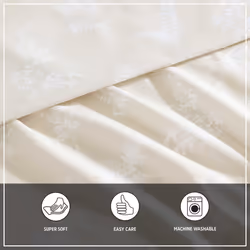 Wrangler  Sheet Set  Breathable  Wrinkle Resistant Bedding  Includes Matching Sham  Pillowcase  Casual Home Decor Foliage Be