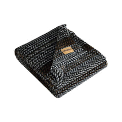 Wrangler - Throw Blanket  Soft Plush Fleece Bedding  Western Decor for Bed or Couch  Oeko-Tex Certified (Nash Stripe Brown  50"" x 60"")