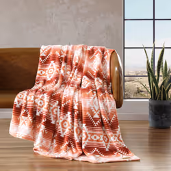 Wrangler - Blanket  Ultra Soft Plush Fleece Bedding  Yellowstone Inspired  Luxuriously Soft Bedding for Bed or Couch (Jericho Peach Pink  King)