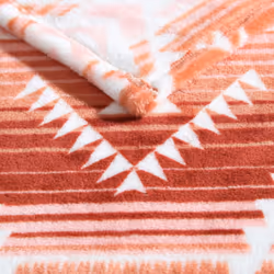Wrangler - Blanket  Ultra Soft Plush Fleece Bedding  Yellowstone Inspired  Luxuriously Soft Bedding for Bed or Couch (Jericho Peach Pink  King)