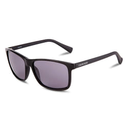 Calvin Klein Men's CK19568S Round Sunglasses  Black/Solid Grey  58mm 1