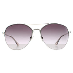 Calvin Klein Sunglasses CK20121S 045 Silver Smoke Grey