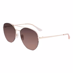 calvin Klein Womens cK20121S Pilot Sunglasses, Rose gold, 5717140