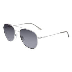 Calvin Klein Women's CK20120S Round Sunglasses  Silver  55/18/145