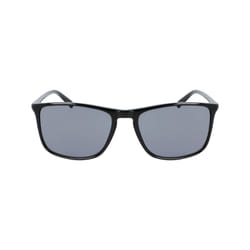 Calvin Klein Men's CK20524S Rectangular Sunglasses  Shiny Black/Solid