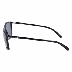 Calvin Klein Men's CK20524S Rectangular Sunglasses  Shiny Black/Solid
